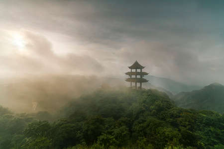 Rizhao Peak sceneryの写真素材