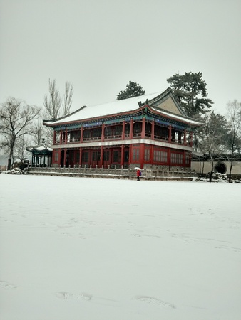 Three years in Chengde and the landscapeのeditorial素材