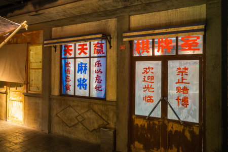 Buddha statue in the templeのeditorial素材