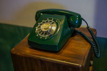 Vintage pulsator roulette phoneの写真素材