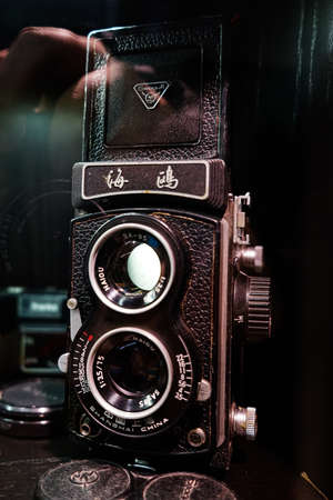 Seagull Dual Lens Film Cameraの写真素材