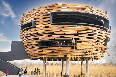 Wenyu River Park Tsutaya Tower Observation Deckのeditorial素材