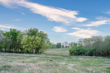 Desolate outdoor open spaceの写真素材