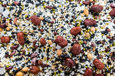 Eight Treasure Porridge Mixed Grain Porridge Raw Materialsの写真素材