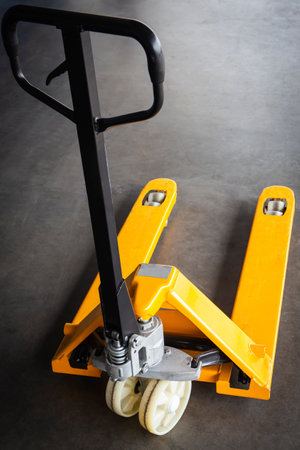Hand Pallet Truck or Manaul Hand Lift. Pallet Jack Loader.