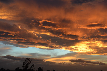 sunsetの写真素材