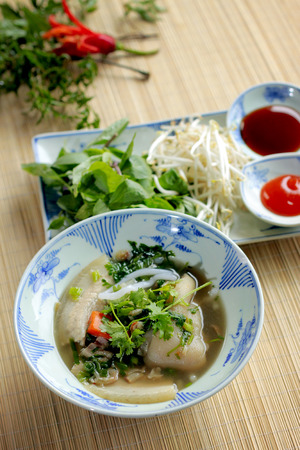 Pork and Noodle Soup