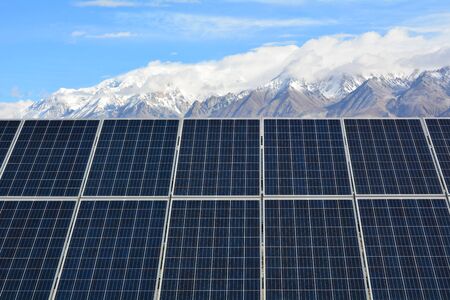 Snow Mountain Power Stationの写真素材