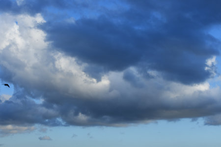 Sky with cloudsの写真素材
