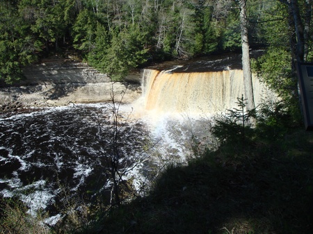 Tahquamenon Falls, Michiganの写真素材