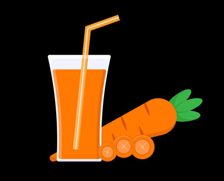 Tasty and delicious juice vector fresh and healthy drink illustration food meal lunch dinner breakfast diet natural ingredientsのイラスト素材