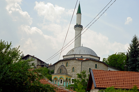 Wiev from old castle in the Travnik,Bosnia and Herzegovinaのeditorial素材