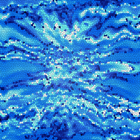 Abstract coloring background of the horizon gradient with visual wave,stained glass and lighting effectsの写真素材