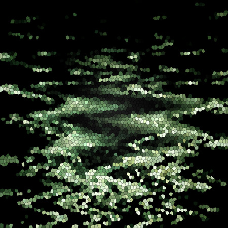 Abstract coloring backround of the horizon gradient with visual wave,stained glass and lighting effectsの写真素材