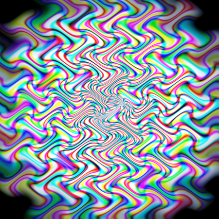 Abstract coloring background of the pastels gradient with wave,twirl,pinch,shear,spherize,disco and lighting effectsの写真素材