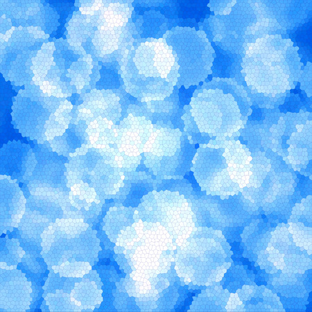 Abstract coloring background with bokeh and visual lighting and stained glass effects