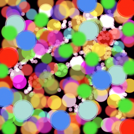 Abstract coloring background with bokeh and visual lighting effectsの写真素材