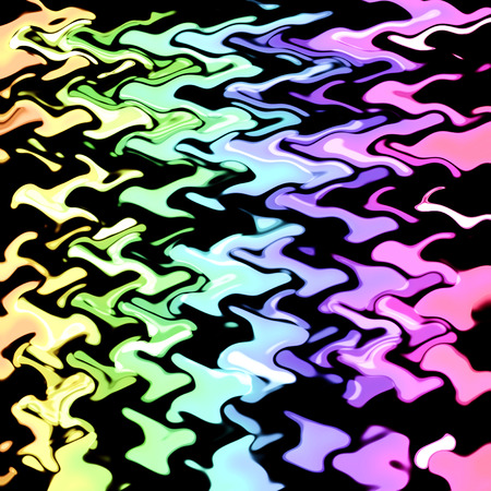 Abstreact coloring background of the hexogen and visual lighting and wave  effects