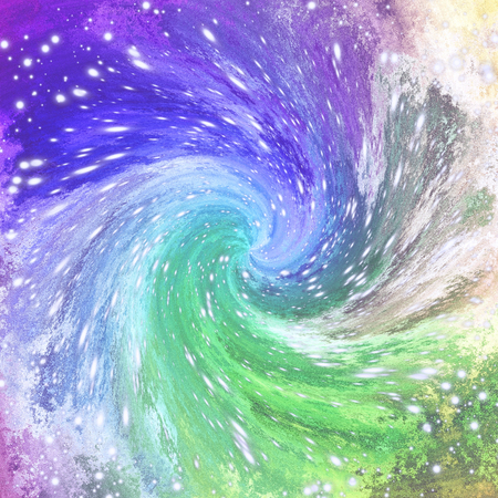 Abstract coloring background of the plasma with visual lighting and wave effectsの写真素材