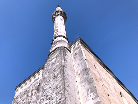 Travel to Europe under summer, Bihac in the Bosnia and Herzegovina.Mosque in Bihacの写真素材