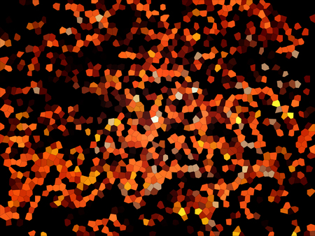 Abstract coloring background of the bokeh with visual wave,stained glass and lighting effectsの写真素材