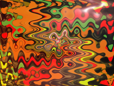 Abstract coloring background of the bokeh with visual wave and lighting effects