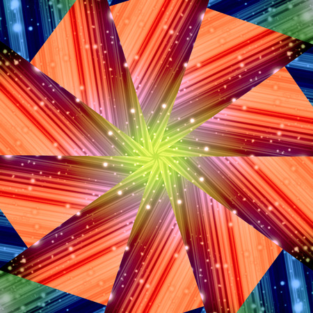 Abstract coloring background of the gradient with visual wave and lighting effects