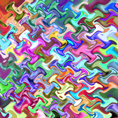 Abstract coloring background of the gradient with visual wave,cubes and lighting effectsの写真素材