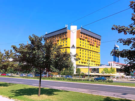 Travel to Europe under summer on holiday,Sarajevo in Bosnia and Herzegovinaのeditorial素材