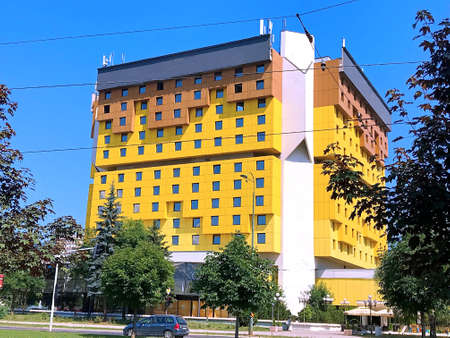 Travel to Europe under summer on holiday,Sarajevo in Bosnia and Herzegovinaのeditorial素材