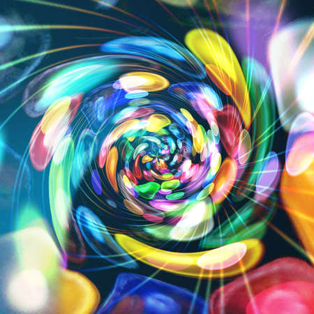 Abstract coloring background of the gradient with visual wave and lighting effects,good for your...