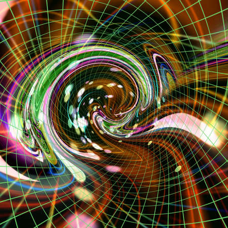 Abstract coloring background of the gradient with visual wave and lighting effects.....