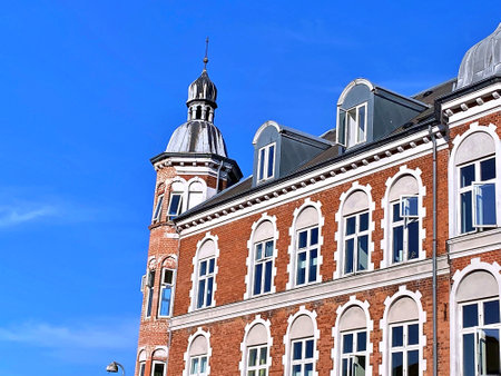 Travel to Scandinavia during summer on holiday,Viborg in Denmark