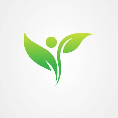 Wellness vector logo, health iconのイラスト素材