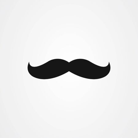 Mustache icon vector designのイラスト素材