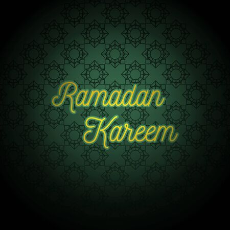 Ramadan kareem greeting vector background.のイラスト素材