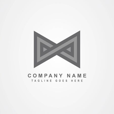 Infinity icon logo vector designのイラスト素材