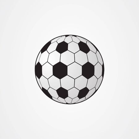 Soccer ball icon logo vectorのイラスト素材