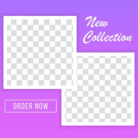 Modern sale web banner for social mediaのイラスト素材