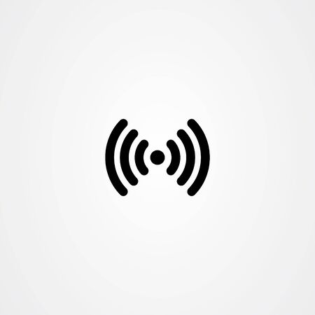Hotspot icon symbol vector designのイラスト素材