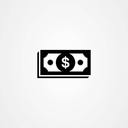 Dollar money icon vector. Cash payment symbol. Dollar sign.のイラスト素材