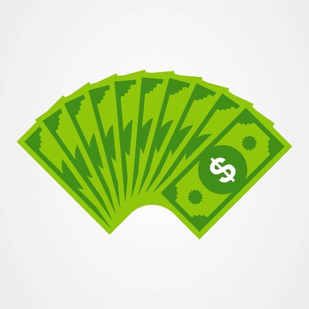Dollar money icon vector. Cash payment symbol. Dollar sign.の写真素材