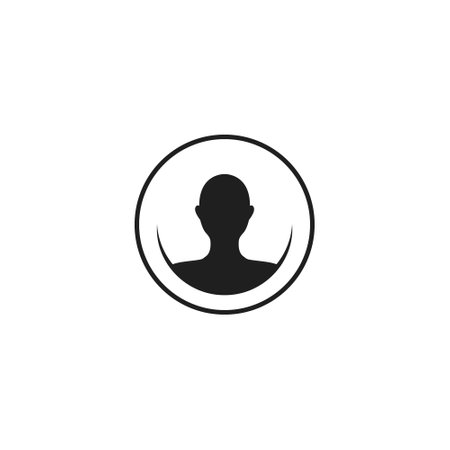 User profile picture icon vector illustrationのイラスト素材