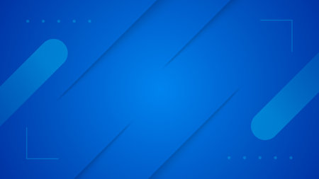 Modern blue gradient background vector.のイラスト素材