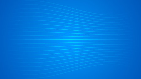Thin line blend with blue background.のイラスト素材