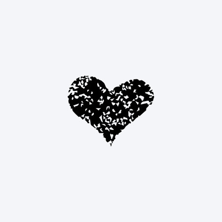 Heart love icon vector illustrationのイラスト素材