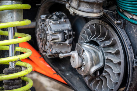 Quader or buggy repair - CVT belt replacement