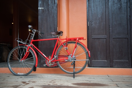 Bicycle parking の写真素材