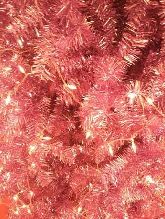 Closeup of christmas treeの素材