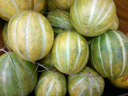 Closeup of melonsの素材